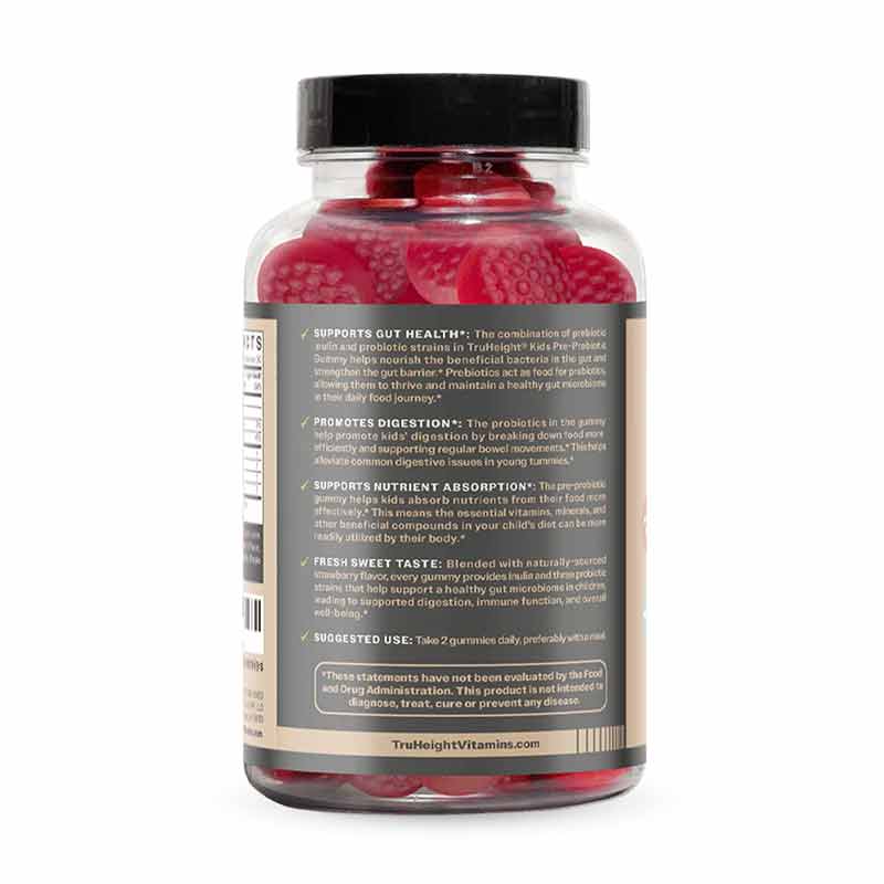 Prebiotic + Probiotic, 60 Gummies, by TruHeight, image #3