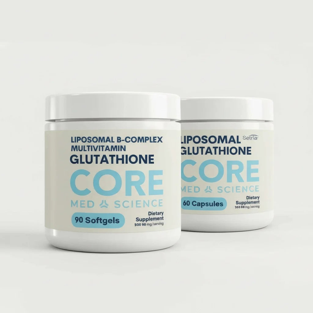 Core Med Science Glutathione and B-Complex Bundle
