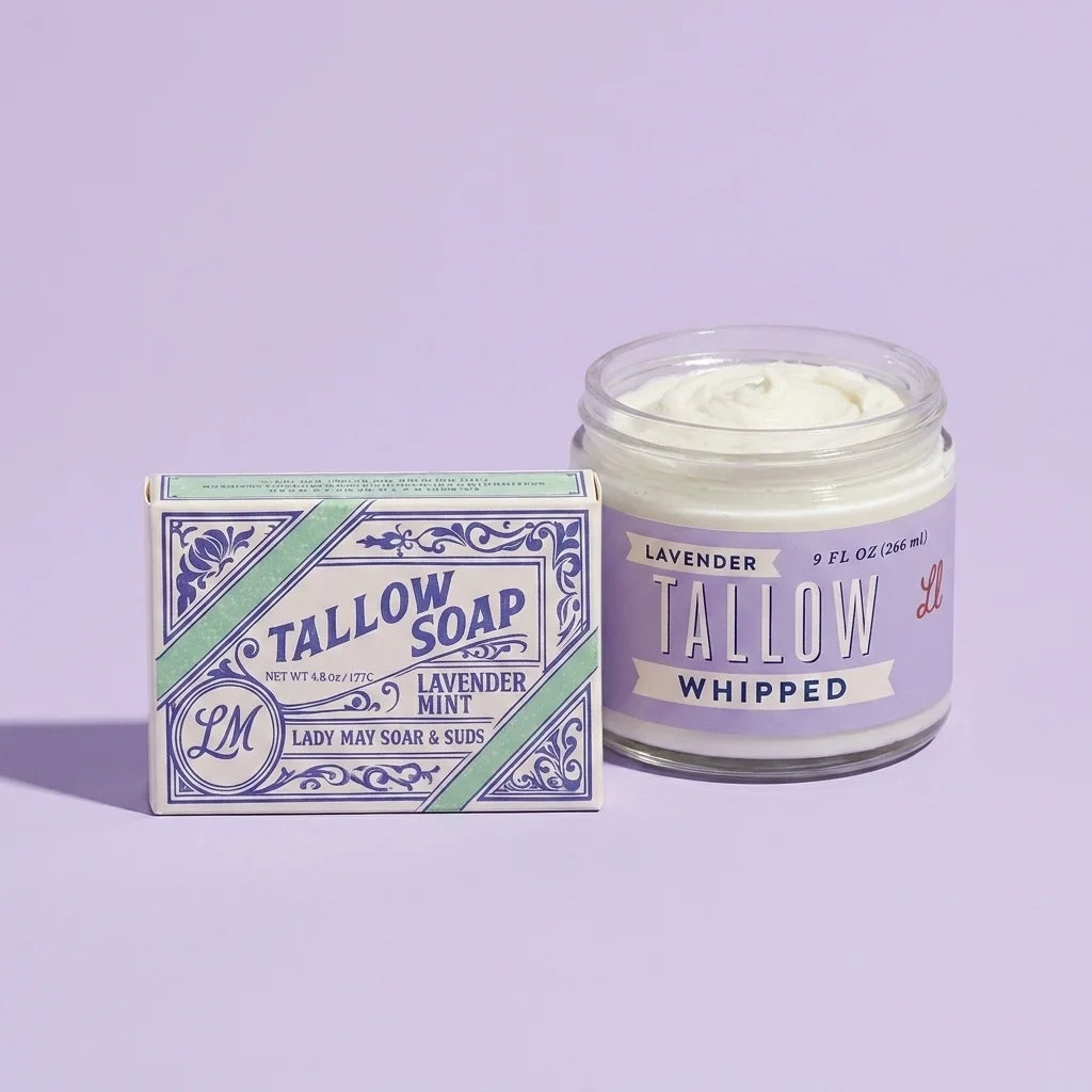 Lavender Tallow Bundle, by Lady May Tallow