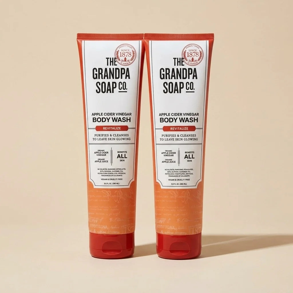 Apple Cider Vinegar Body Wash x2, by Grandpa's