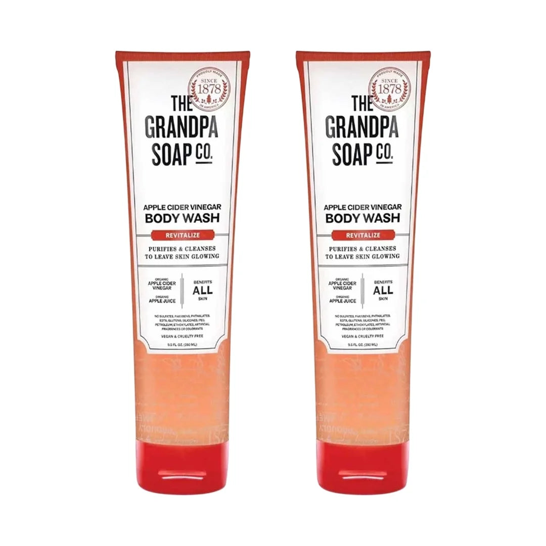 Apple Cider Vinegar Body Wash x2, by Grandpa's