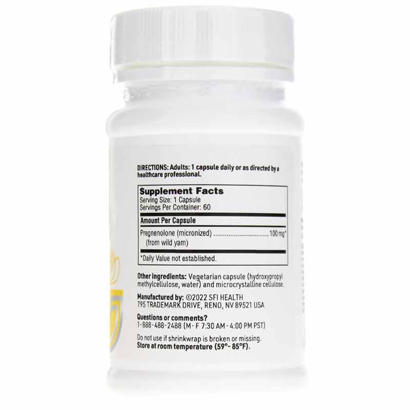 Pregnenolone 100 Mg, by SFI Health, image #2