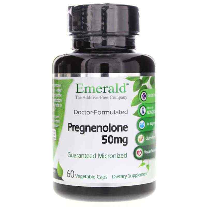 Pregnenolone 50 Mg, by Emerald
