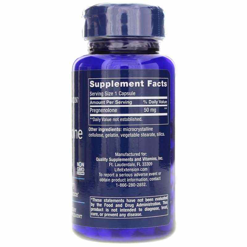 Pregnenolone 50 Mg, by Life Extension, image #2