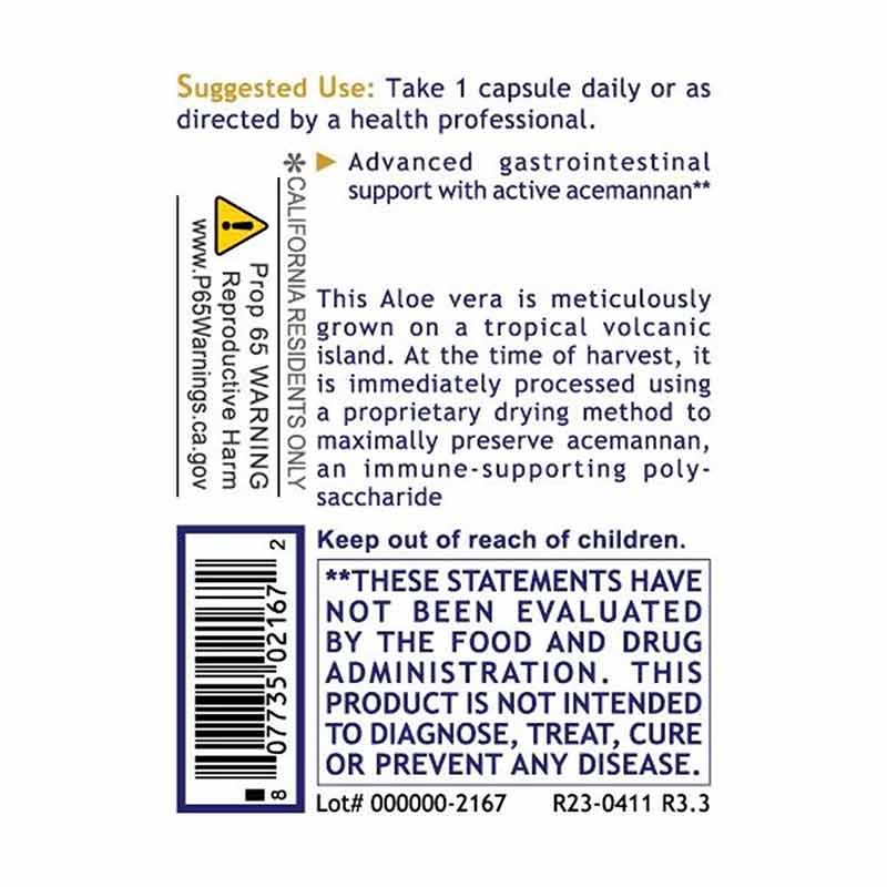 Premier Aloe Gastrointestinal Support, by Premier Research Labs, image #3