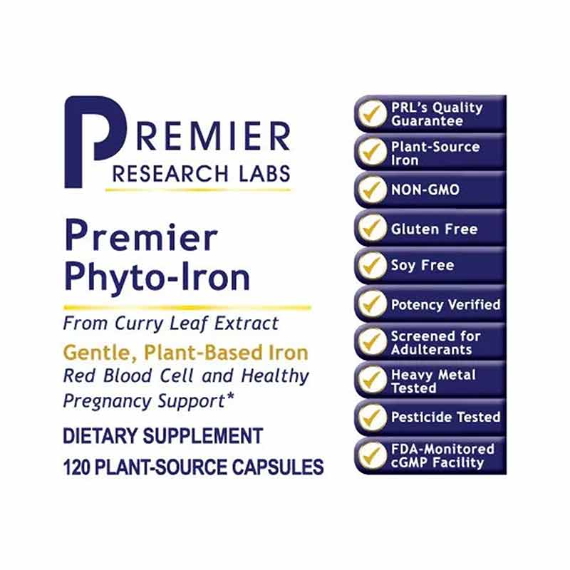 Premier Phyto-Iron, by Premier Research Labs, image #2