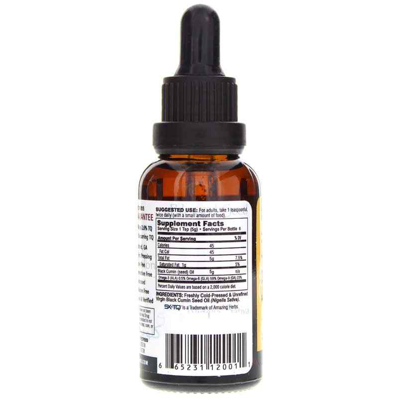 Premium Black Seed Oil, 1 Oz, by Amazing Herbs, image #3