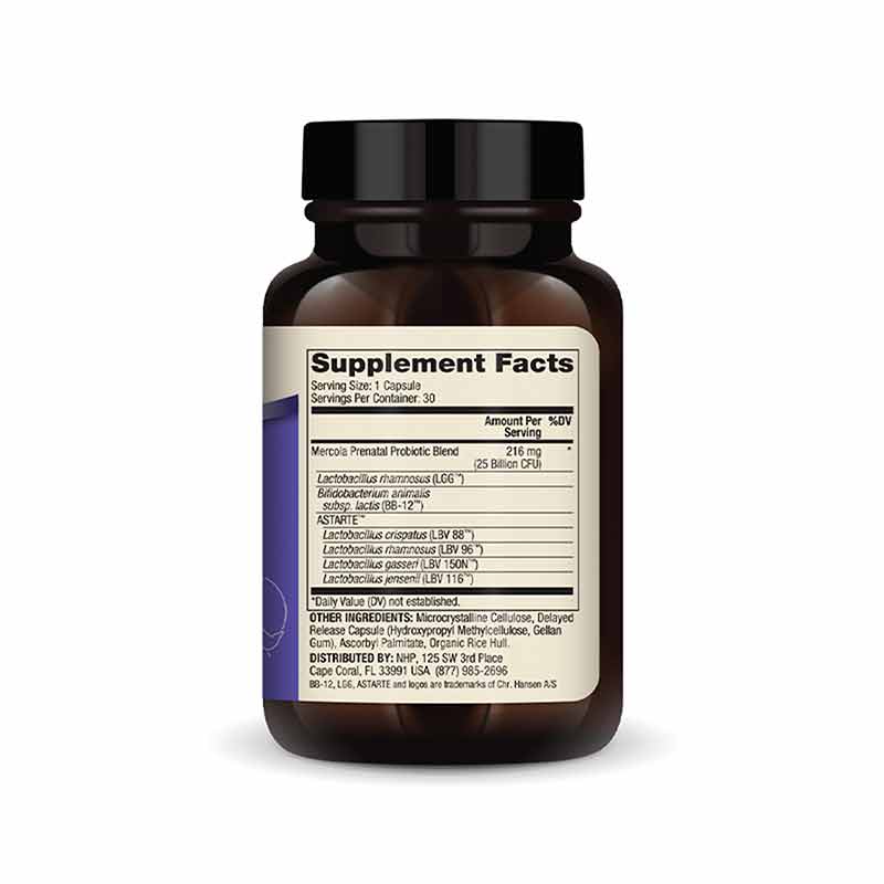 Prenatal Complete Probiotic, 30 Capsules, by Dr. Mercola, image #2
