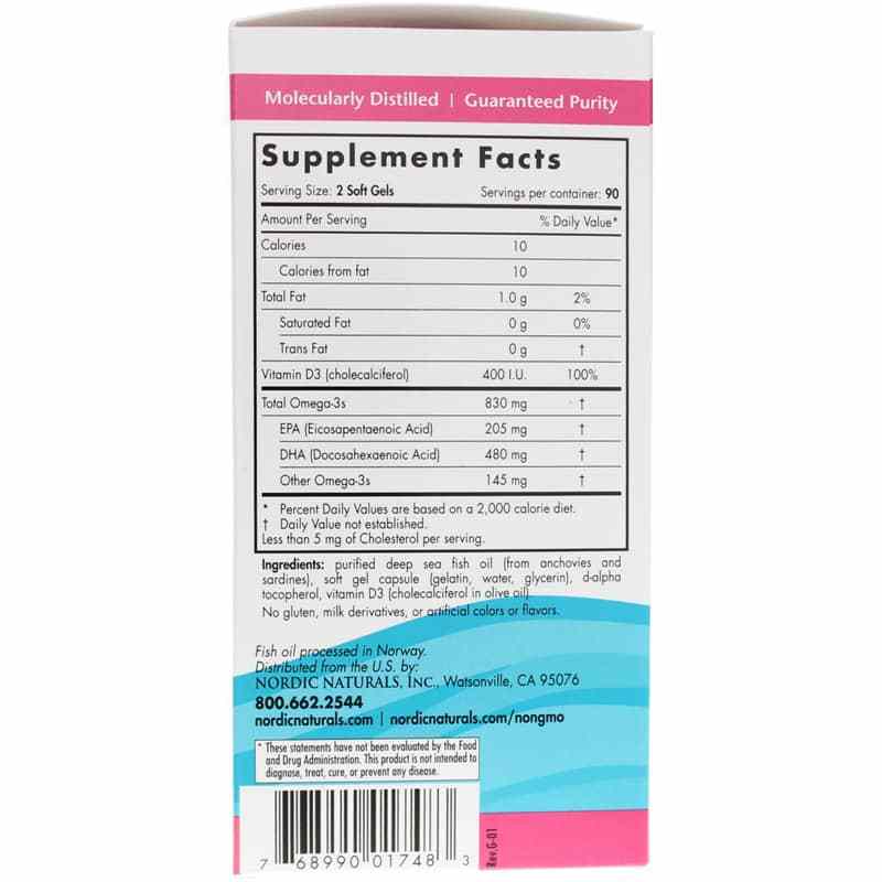 Prenatal DHA, 180 Softgels, by Nordic Naturals, image #2