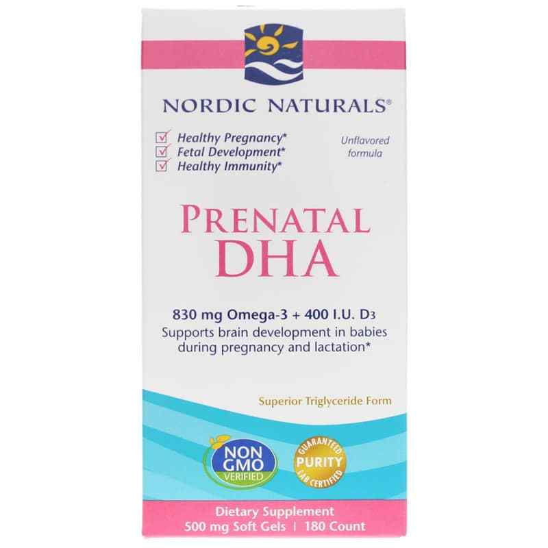 Prenatal DHA, by Nordic Naturals