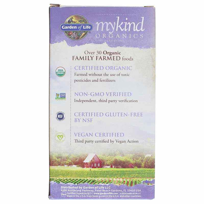 Prenatal Multi Whole Food Multivitamin, 180 Veg Tablets, by Garden of Life mykind Organics, image #3