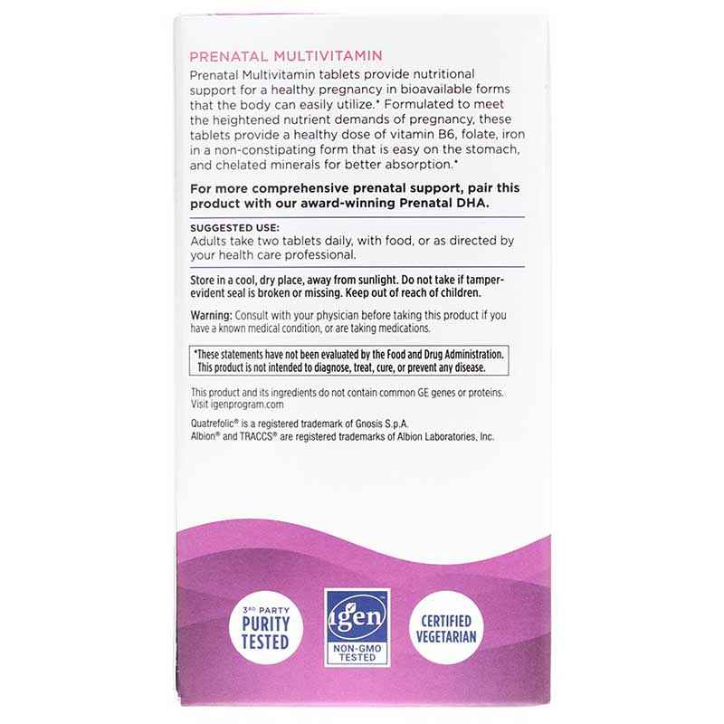 Prenatal Multivitamin, 60 Tablets, by Nordic Naturals, image #3