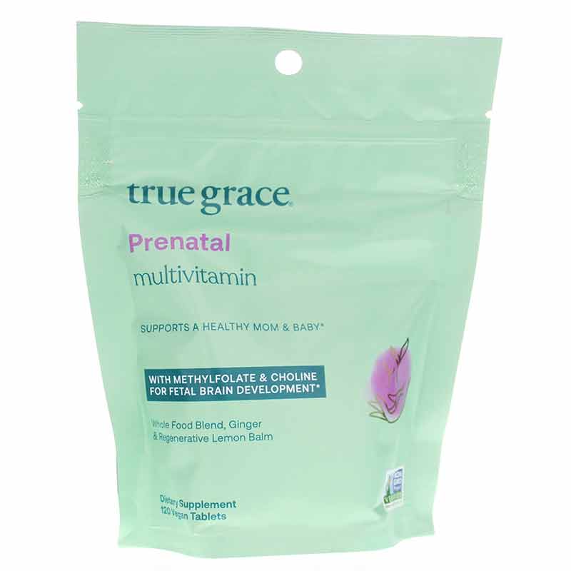 Prenatal Multivitamin, 120 Vegan Tablets , by True Grace