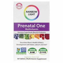 Prenatal One Multivitamin, 30 Tablets, by Rainbow Light