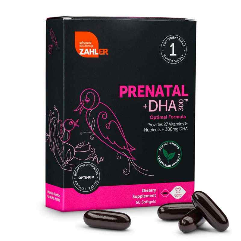 Prenatal + DHA 300, by Zahler