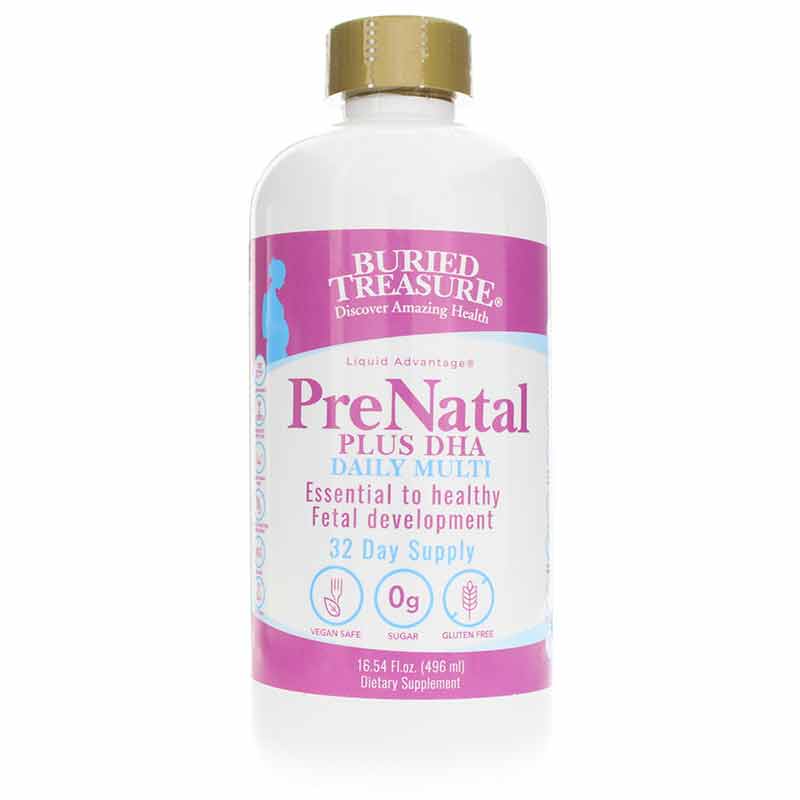 PreNatal Plus DHA Daily Multi, by Buried Treasure