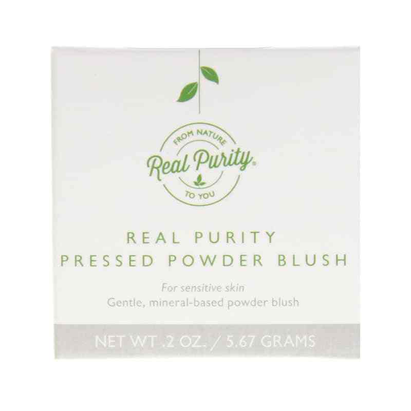 Pressed Powder Blush, Desert Rose, by Real Purity, image #2