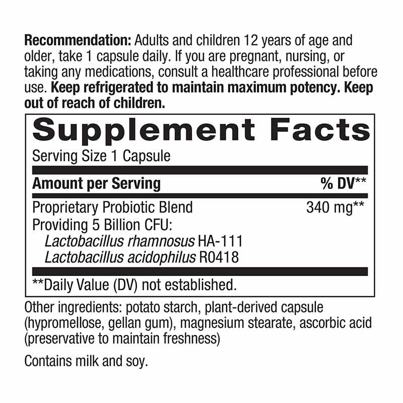 Primadophilus Original 5 Billion, 180 Veg Capsules, by Natures Way, image #2