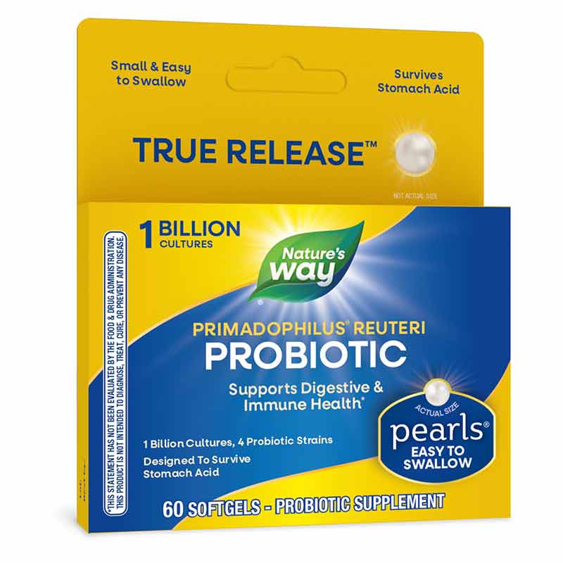 Primadophilus Reuteri Pearls Probiotics, by Natures Way