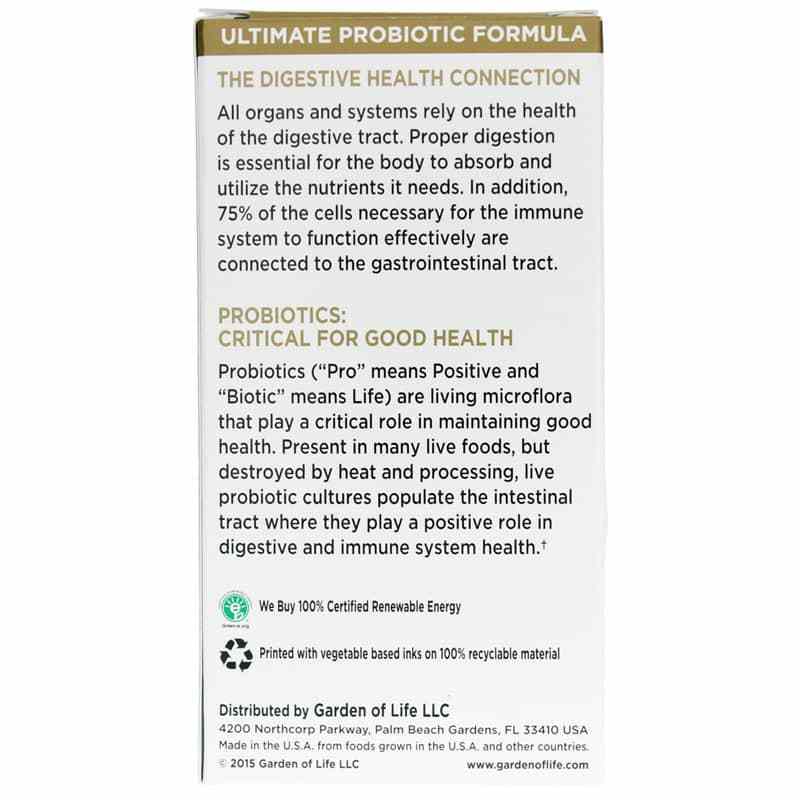 Primal Defense Ultra Ultimate Probiotic Formula, 90 Veg Capsules, by Garden of Life, image #3