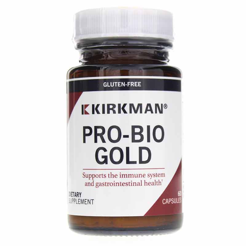 Pro-Bio Gold 20 Billion CFU Probiotic Capsules, 60 Capsules, by Kirkman
