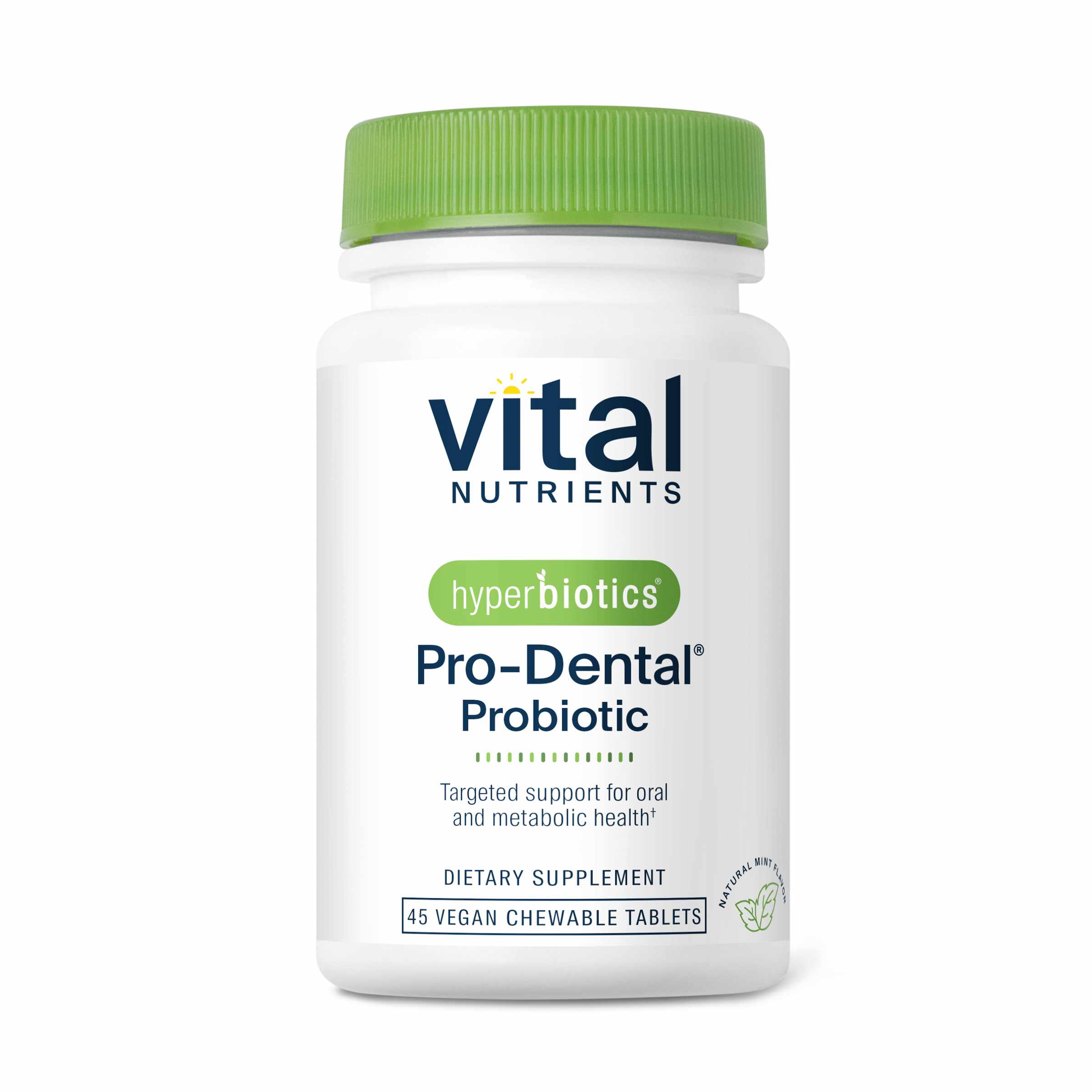PRO-Dental for Oral Health, 45 Chewable Tablets, by Hyperbiotics