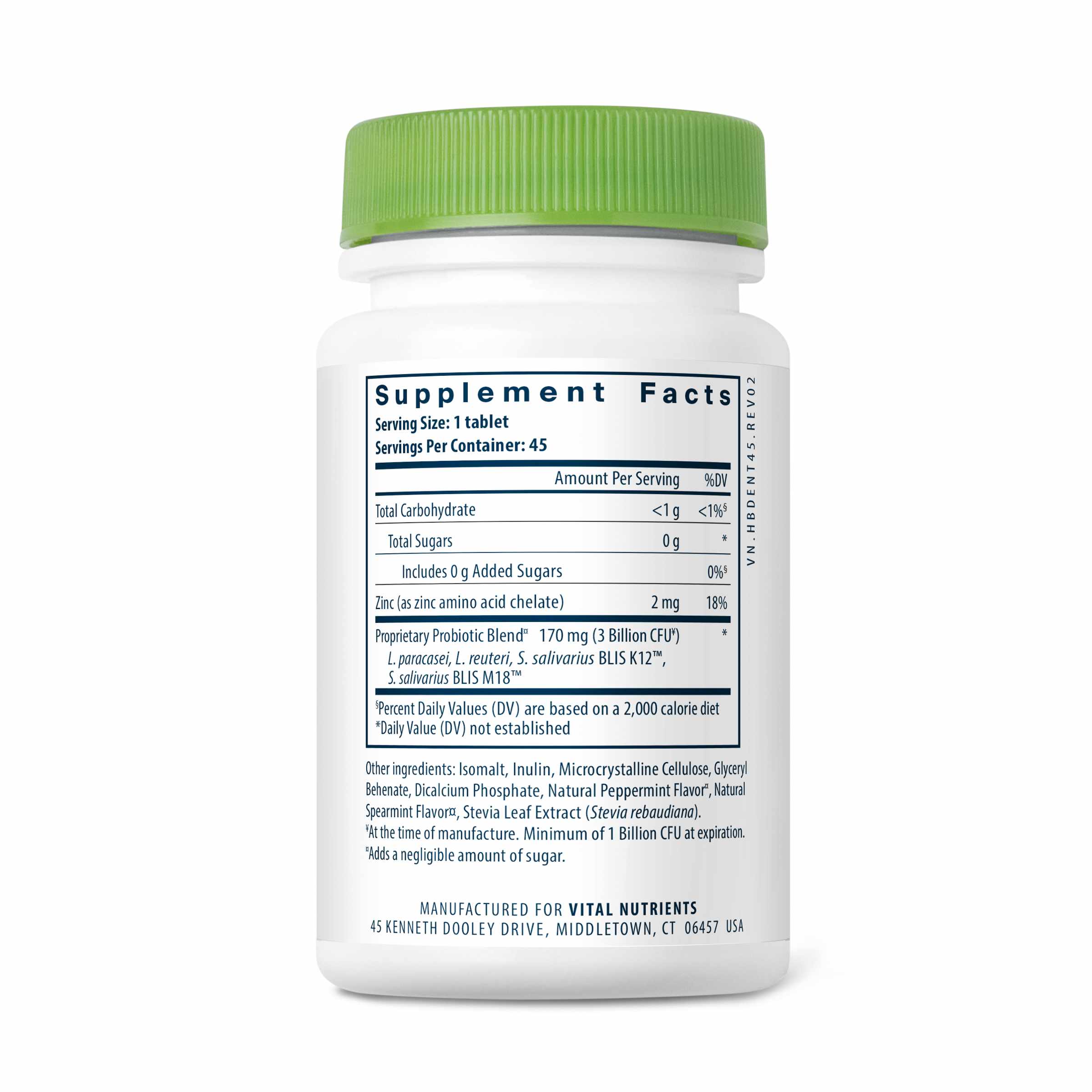 PRO-Dental for Oral Health, 45 Chewable Tablets, by Hyperbiotics, image #3