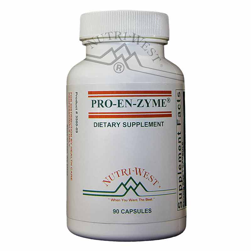 Pro-En-Zyme Capsules, 90 Capsules, by Nutri-West