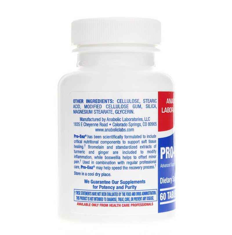 Pro-Enz, 60 Tablets, by Anabolic Laboratories, image #3