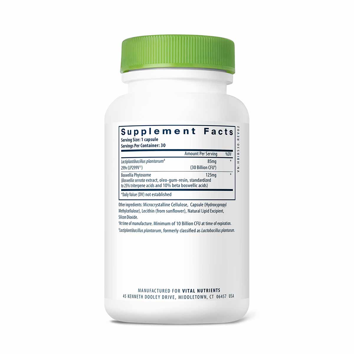 IBS Support Probiotic, 30 Veg Capsules, by Hyperbiotics