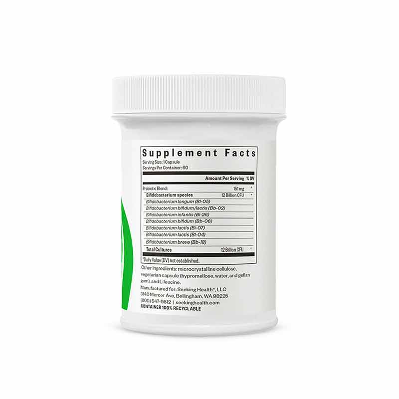 ProBiota Bifidobacterium 12 Billion, by Seeking Health, image #3