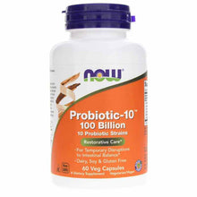 Probiotic-10 100 Billion, 60 Veg Capsules, by NOW Foods