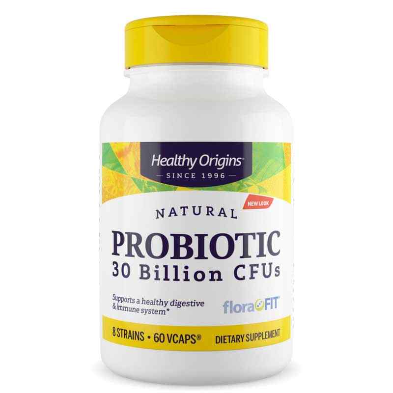 Probiotic 30 Billion CFU's, 60 Veg Capsules, by Healthy Origins