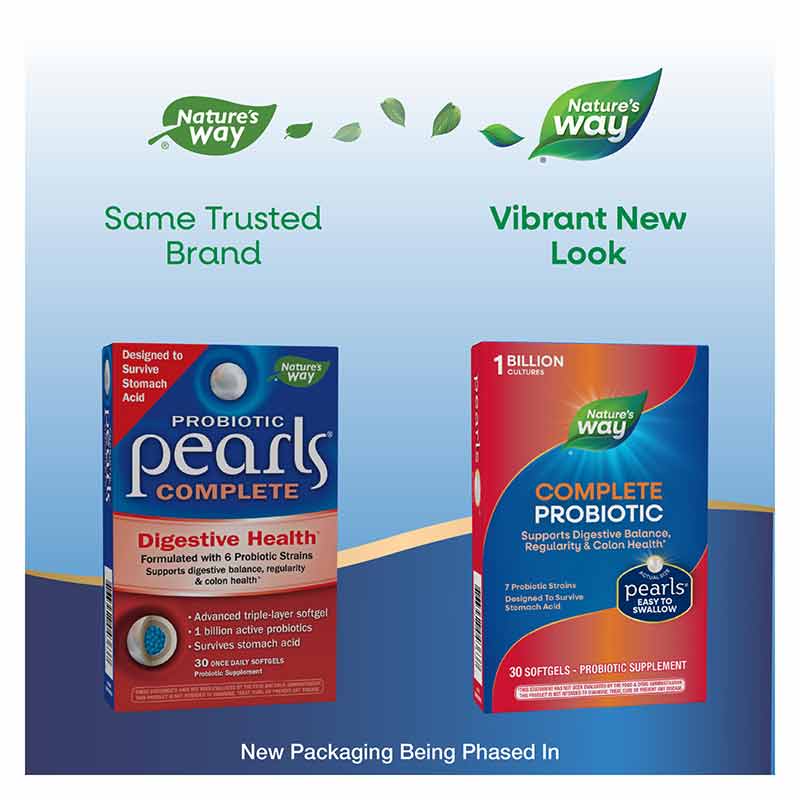 Probiotic Pearls Complete, 30 Softgels, by Natures Way, image #3