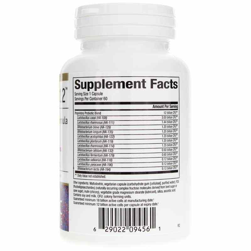 Probiotic-Pro12 Advanced Multi Strain Formula, by Bioclinic Naturals, image #2