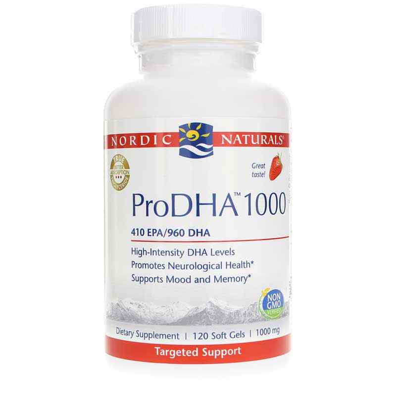 ProDHA 1000, 120 Softgels, by Nordic Naturals