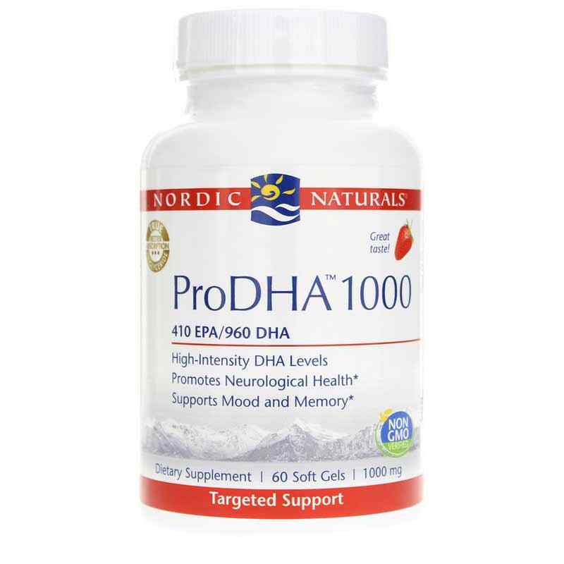 ProDHA 1000, 60 Softgels, by Nordic Naturals