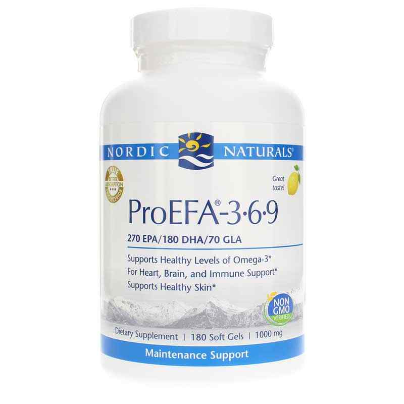 ProEFA-3-6-9, 180 Softgels, by Nordic Naturals