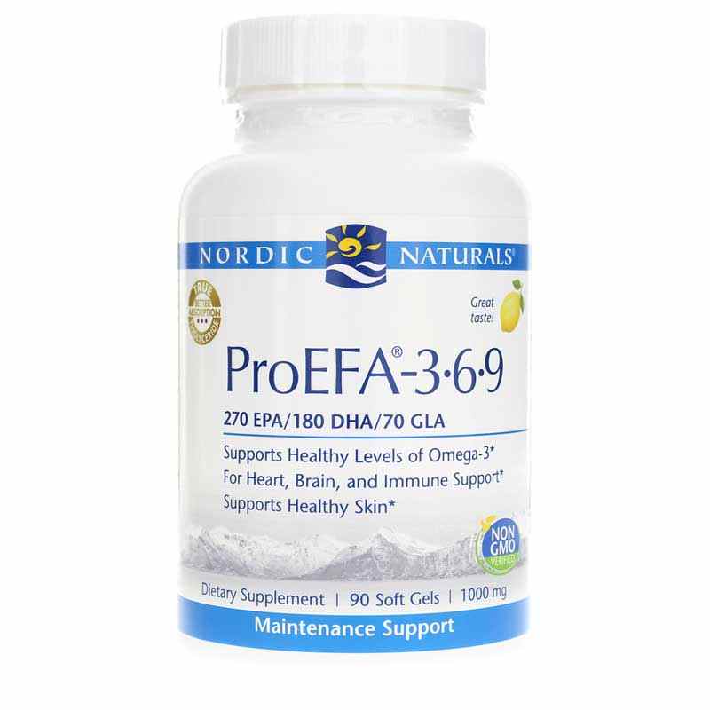 ProEFA-3-6-9, 90 Softgels, by Nordic Naturals