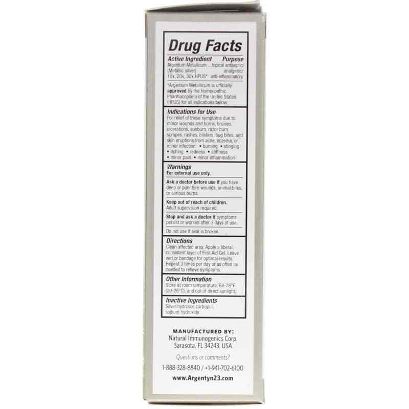 Professional Silver First Aid Gel, 1 Oz, by Argentyn 23, image #2