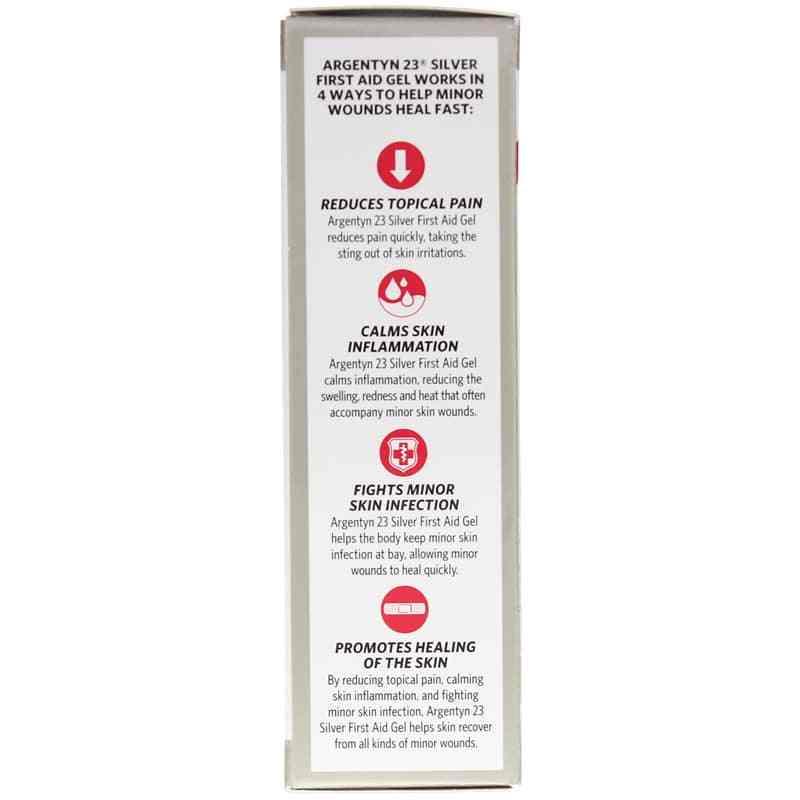 Professional Silver First Aid Gel, 1 Oz, by Argentyn 23, image #4