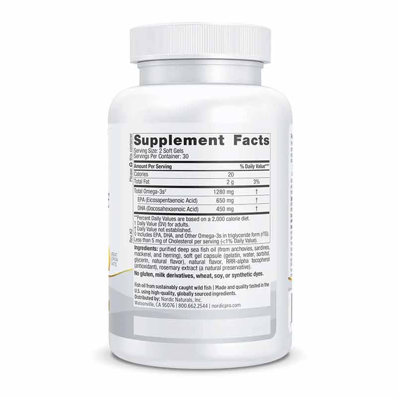 ProOmega, 60 Softgels, by Nordic Naturals, image #2
