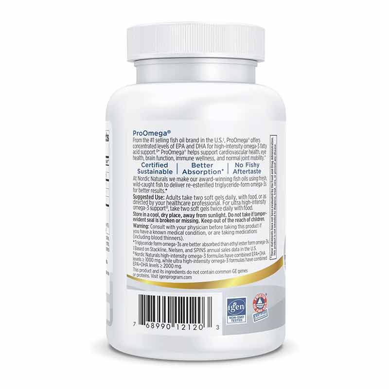 ProOmega, 60 Softgels, by Nordic Naturals, image #3
