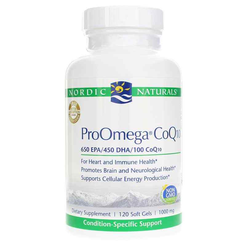 ProOmega CoQ10, 120 Softgels, by Nordic Naturals
