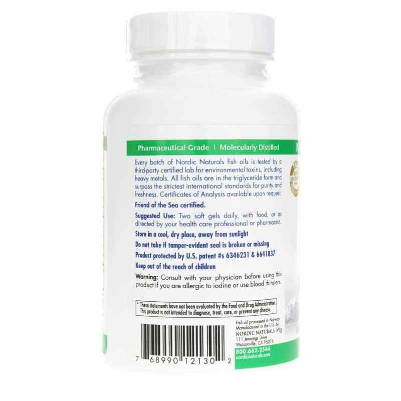 ProOmega CoQ10, 60 Softgels, by Nordic Naturals, image #3
