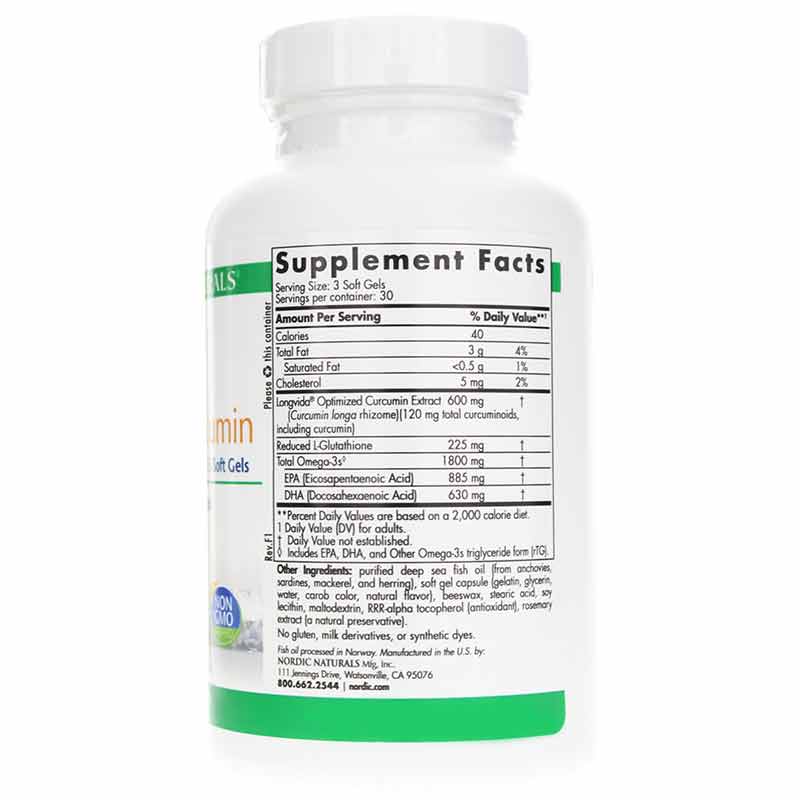 ProOmega CRP, by Nordic Naturals, image #2