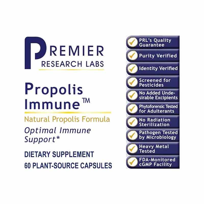 Propolis Immune Optimal Immune Support, by Premier Research Labs, image #2