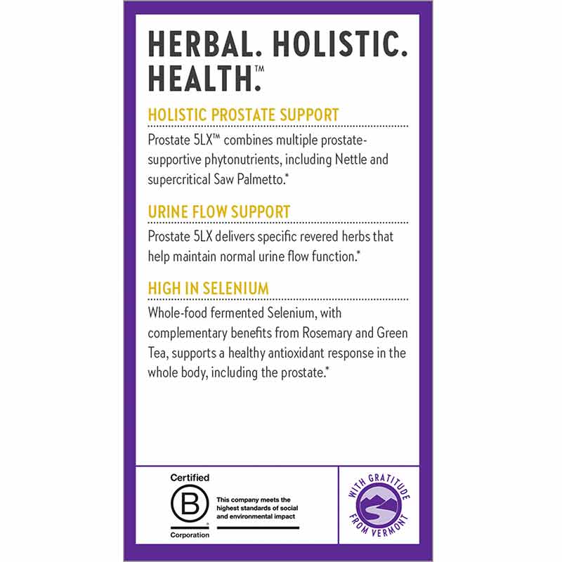 Prostate 5LX, 180 Veg Capsules, by New Chapter, image #4