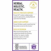 New Chapter Prostate 5LX supplement box with purple border and product information text.