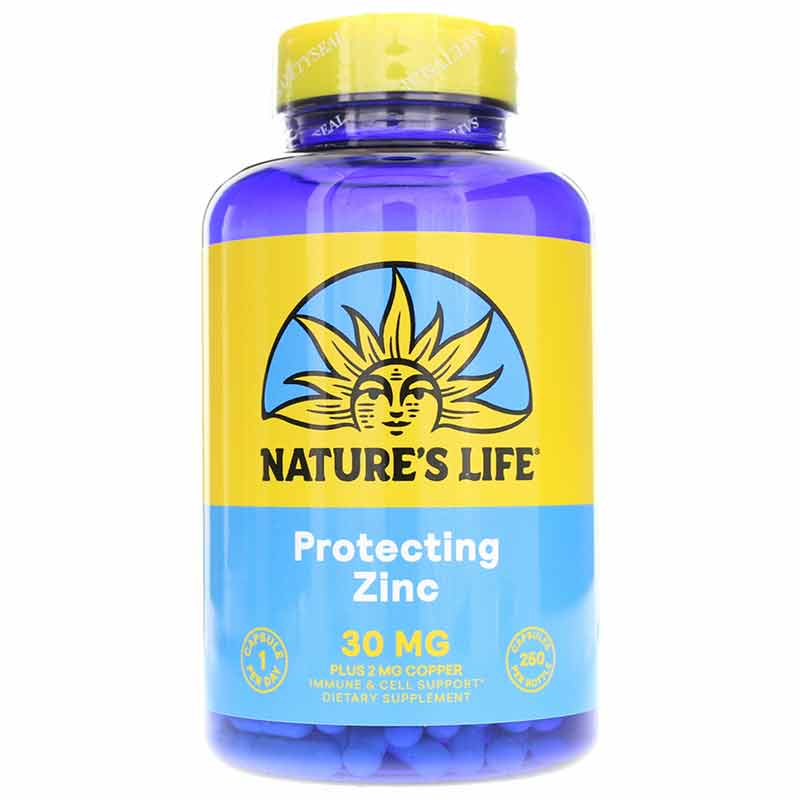 Protecting Zinc 30 Mg with Copper, by Natures Life